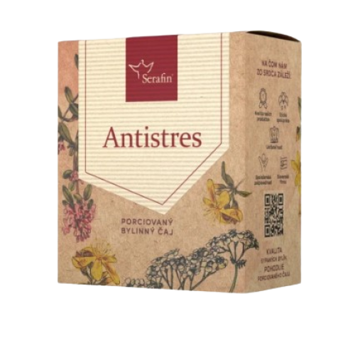 Antistres porciovaný čaj 15x2,5g Serafin