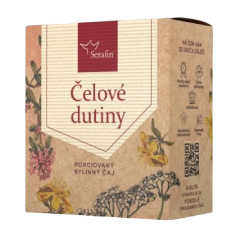 Čelové dutiny porciovaný čaj 15x2,5g Serafin