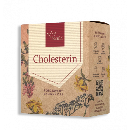 Cholesterin porciovaný čaj 15x2,5g Serafin