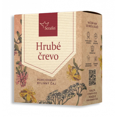 Hrubé črevo porciovaný čaj 15x2,5g Serafin