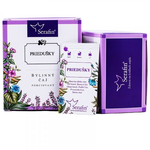 Priedušky porciovaný čaj 15x2,5g Serafin