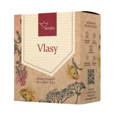 Vlasy porciovaný čaj 15x2,5g Serafin