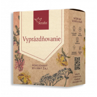 Vyprázdňovanie porciovaný čaj 15x2,5g Serafin