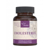 Cholesterol - prírodné kapsule 90ks Serafin