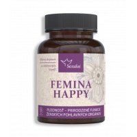 Femina happy - prírodné kapsule 90ks Serafin