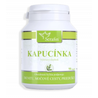 Kapucínka - prírodné kapsule 90ks Serafin