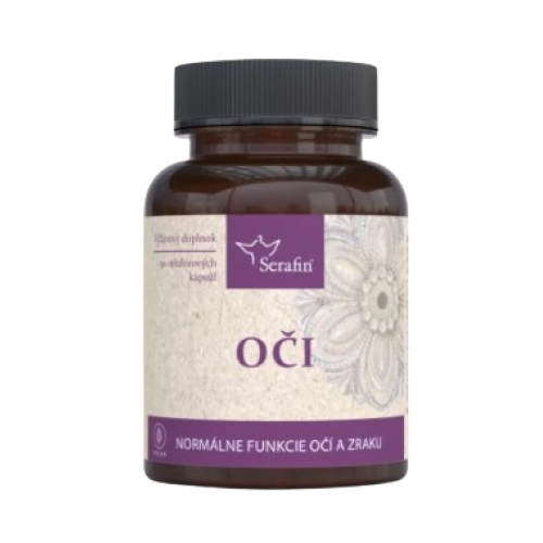 Oči - prírodné kapsule 90ks Serafin