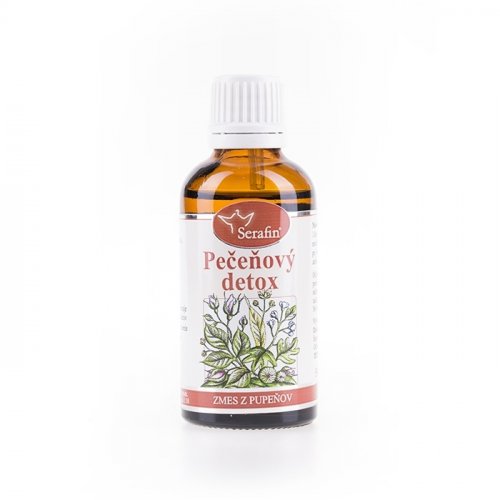 Pečeňový detox - tinktúra zo zmesi z pupeňov 50ml Serafin