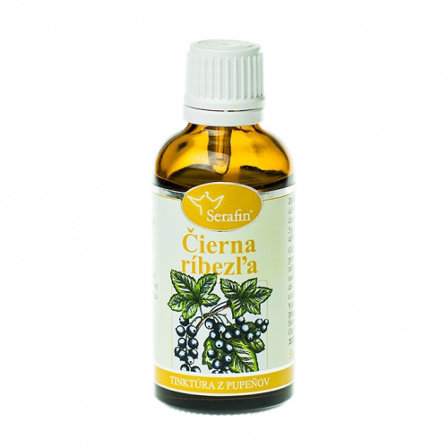 Čierna ríbezľa  - tinktúra z pupeňov 50ml Serafin