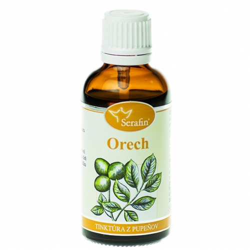Orech kráľovský - tinktúra z pupeňov 50ml Serafin