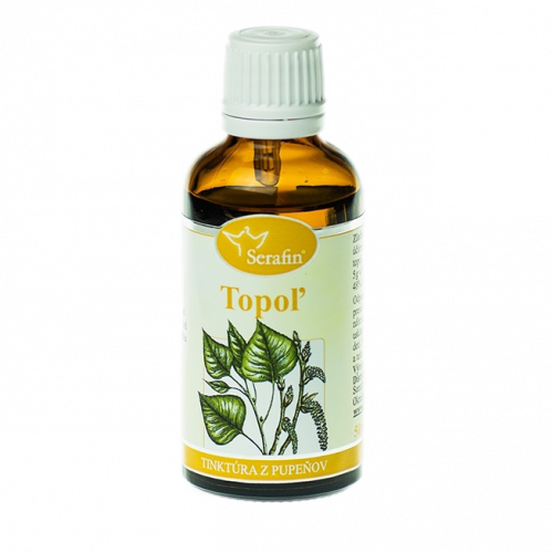 Topoľ - tinktúra z pupeňov 50ml Serafin