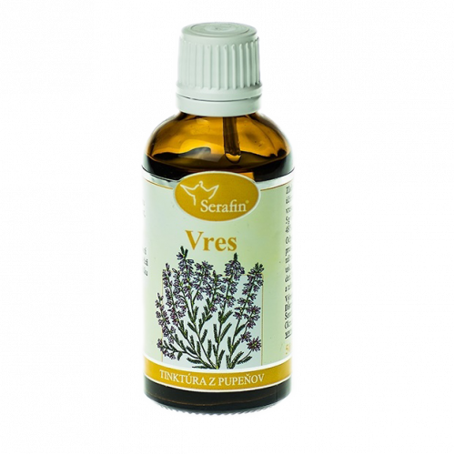 Vres - tinktúra z pupeňov 50ml Serafin Vres - tinktúra z pupeňov 50ml Serafin