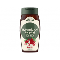 Čakankový topping JAHODA 330g 4Slim