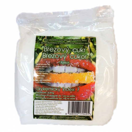 Brezový cukor 500g Xylitol
