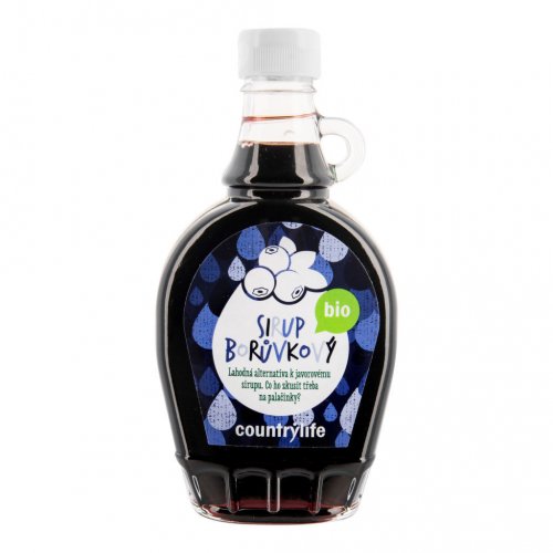 Čučoriedkový sirup BIO 250ml Country Life