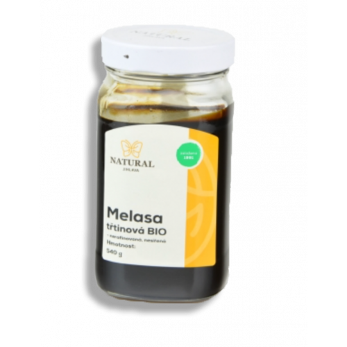 Trstinová MELASA BIO 540g Natural Jihlava