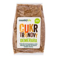 Cukor trstinový DEMERARA BIO 500g Country Life