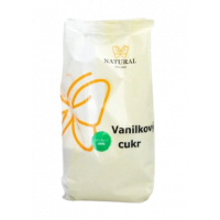 Vanilkový cukor s fruktózou 500g Natural Jihlava