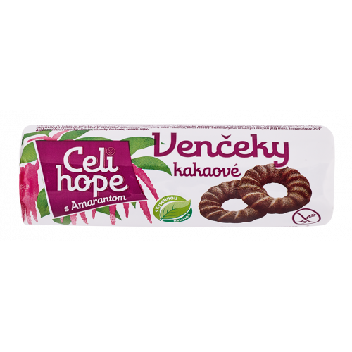 Kakaové venčeky - sušienky 100g Celihope