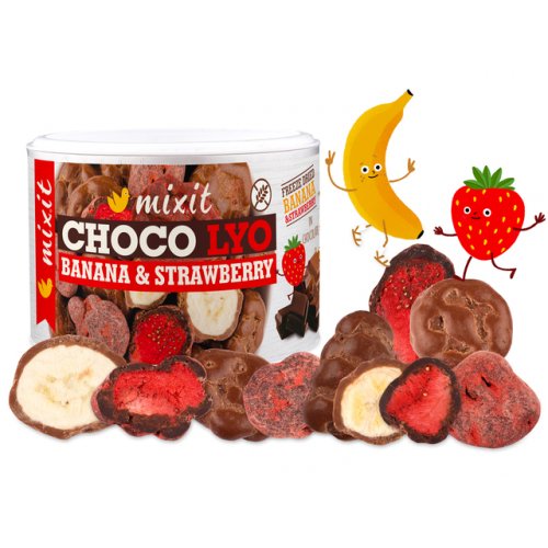 Chrumkavé ovocie v čokoláde 150g mix.it