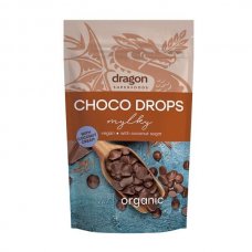 Choco drops MILKY na prípravu čokolády BIO 250g Dragon Superfoods