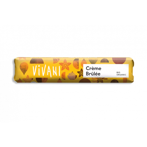Čokoláda CRÉME BRULÉE BIO 40g Vivani