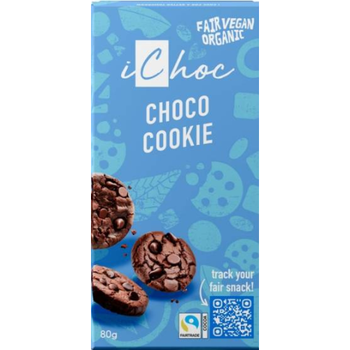 Ryžová čokoláda choco cookie BIO 80g ichoc