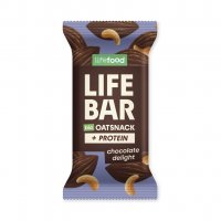 Tyčinka Oat Snack proteínová ČOKOLÁDA 40 g BIO LIFEFOOD