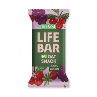 Tyčinka Oat Snack MIX OVOCIA 40 g BIO LIFEFOOD