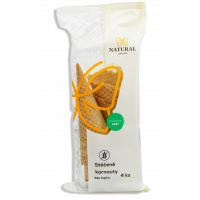 Kornútky stočené BZL 4ks 60g Natural Jihlava