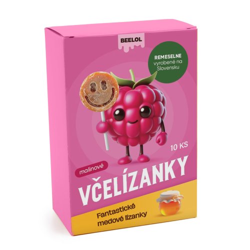 Včelízanka - malina 60g Beelol Včelízanka - malina 60g Beelol