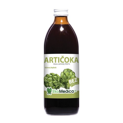 Artičoka šťava 500ml EkoMedicaSk