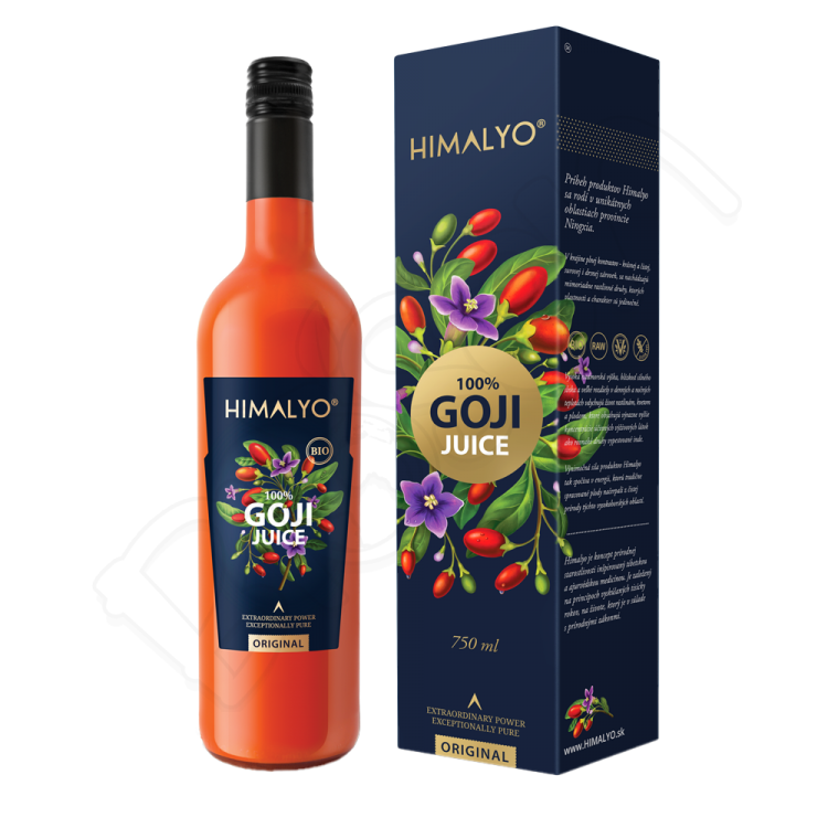 Goji Originál 100% Juice Bio 750ml Himalyo
