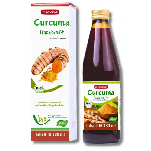 Kurkuma šťava BIO 330ml Medicura
