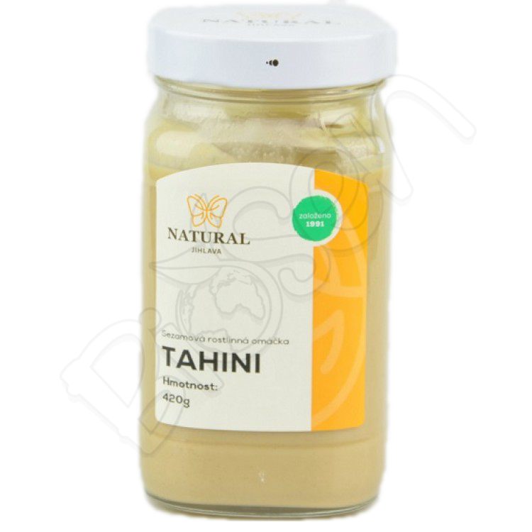 Tahini sezamová pasta 420g Natural Jihlava