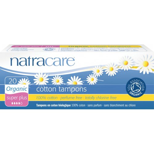 Tampóny SUPER PLUS 20ks Natracare