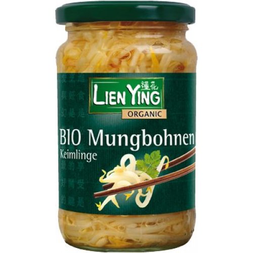 Naklíčená mungo fazuľa BIO 330g Lien Ying